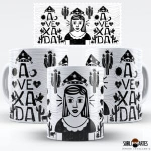 Arte para Sublimação em Caneca Eu Amo Meu Nordeste 005