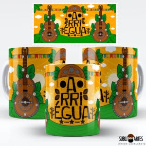 Arte para Sublimação em Caneca Tema Nordeste 066 Arriégua