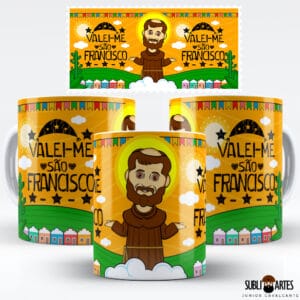 Arte para Sublimação em Caneca Tema Nordeste 096