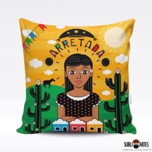 Arte para Sublimação em Almofada