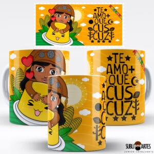 Arte para Sublimação em Caneca