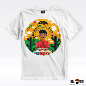 Arte para Sublimação em Camisetas Tema Nordeste 014 Painho Te Amo