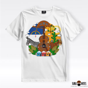 Arte para Sublimação em Camisetas Tema Nordeste 071 Meu Pernambuco